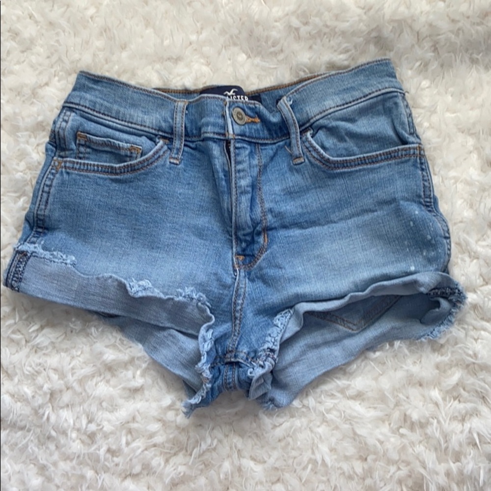 high rise short shorts.